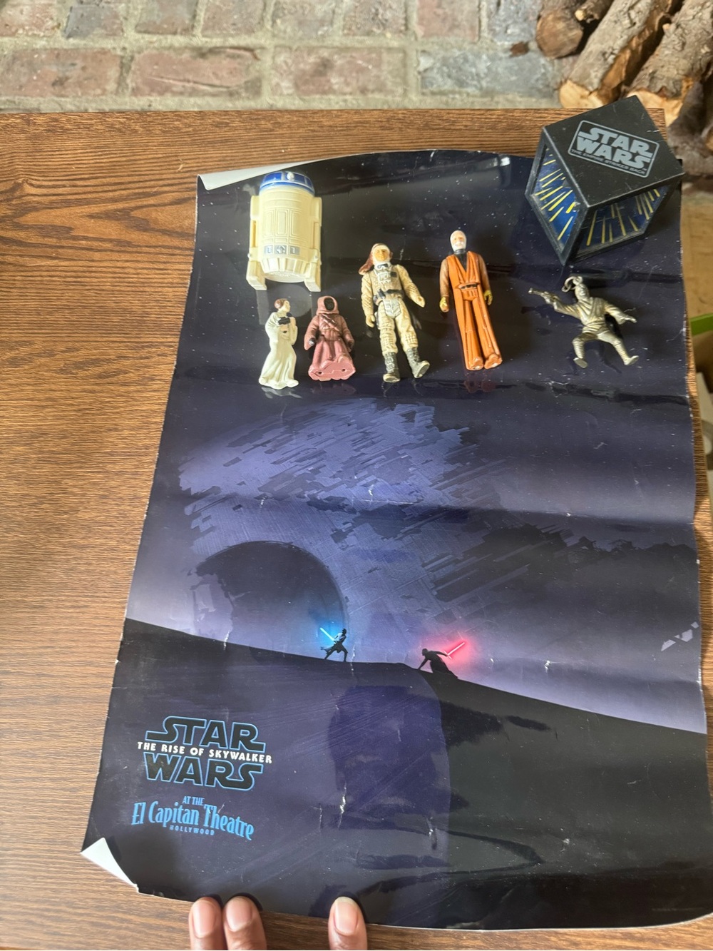 Star Wars rise of skywalker and vintage figures.